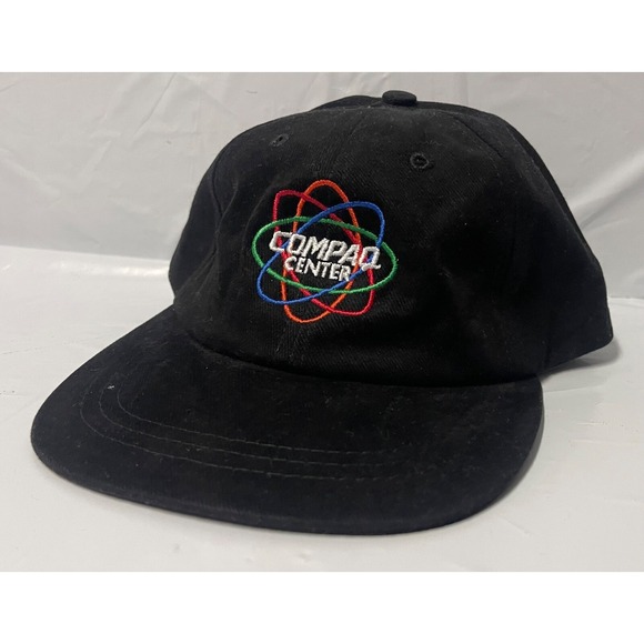COMPAQ CENTER BASEBALL CAP‎ BLACK WORLD
